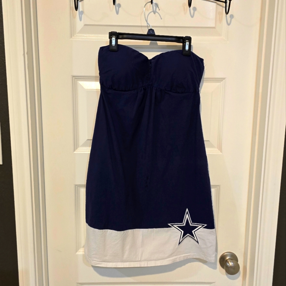 Strapless Cowboys dress